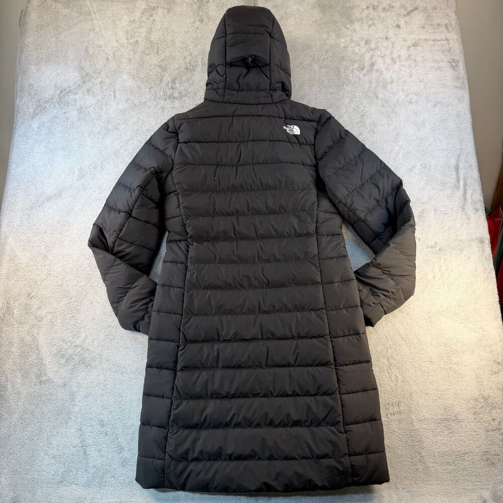 The North Face Women’s Aconcagua Down Parka Black Hooded Size Small NWT - Picture 6 of 14